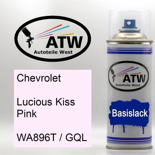 Chevrolet, Lucious Kiss Pink, WA896T / GQL: 400ml Sprühdose, von ATW Autoteile West.